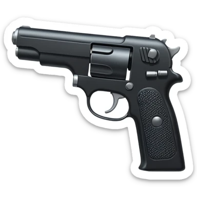 pistol sticker