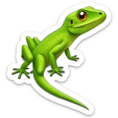 Lizard sticker