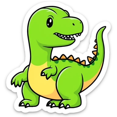 dinosaur sticker