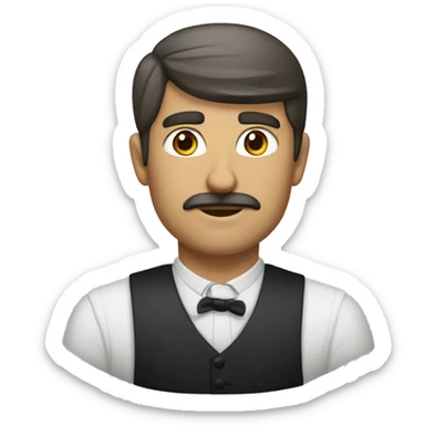 Elegant fundiță Crăciun sticker