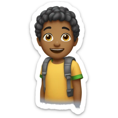 Carinha de não sticker