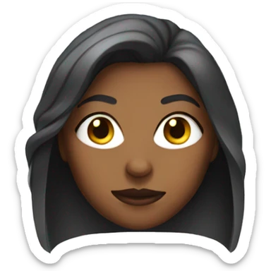 superhero female sticker