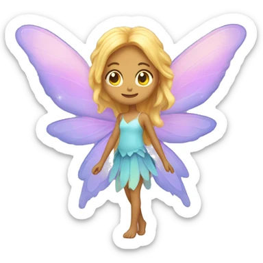 fairy’s wings sticker
