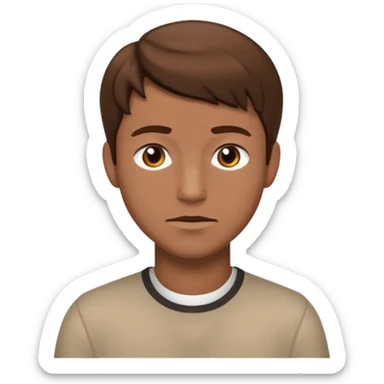 🤵🏼 i ovaj braon kosu sticker