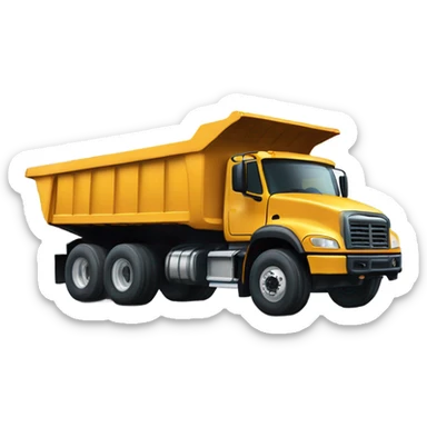 Dump truck  sticker