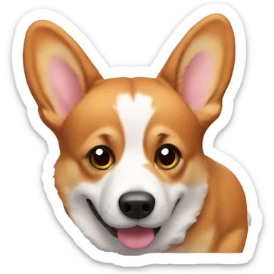 Corgi sticker