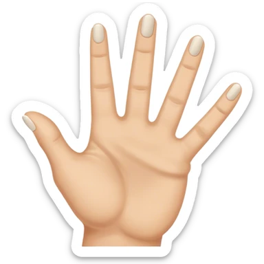 Selfie with hard rock hand signal  sticker