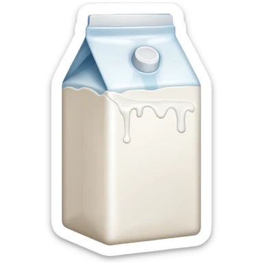 Milk out lf the carton sticker