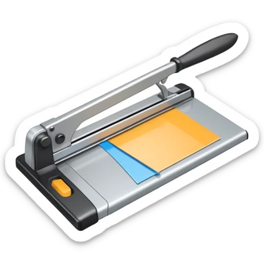 Paper Cutter sticker
