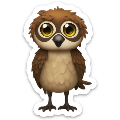 make cursed animal sticker