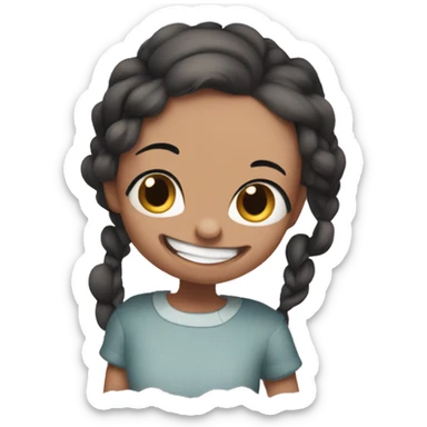 Stitch saying happy birthday Chloe sticker