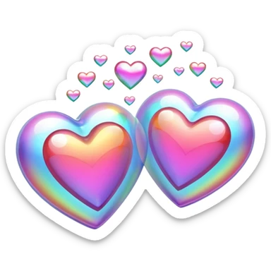 4D i lovr upu sticker