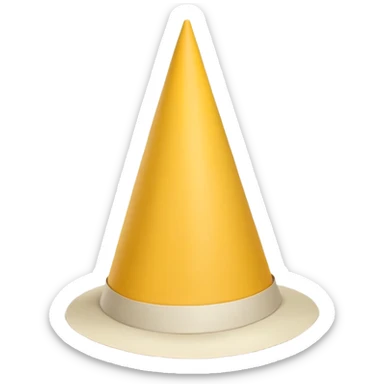 dunce cap sticker