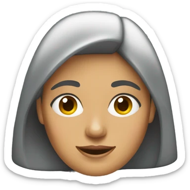 Mujer relajada sticker