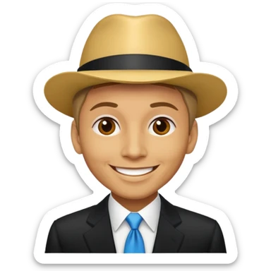 Bobby Caldwell with light skin sticker