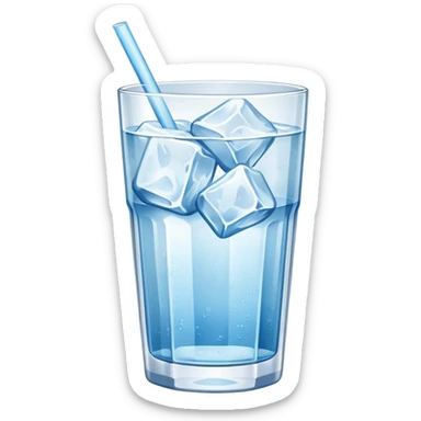 Ice water  sticker