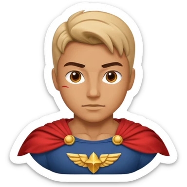 thinking about hero sticker