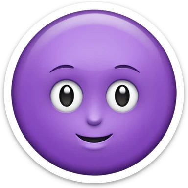 Rond violet normal sticker