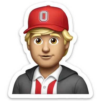Ohio state donald trump sticker