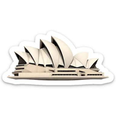 Sydney opera house sticker