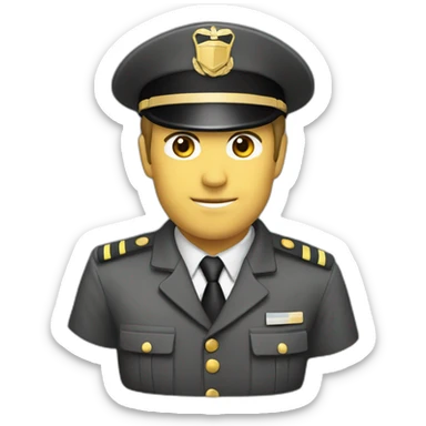 officer indicator sticker