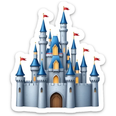 castillo de disney sticker