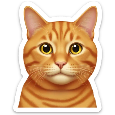 Orange Cat sticker