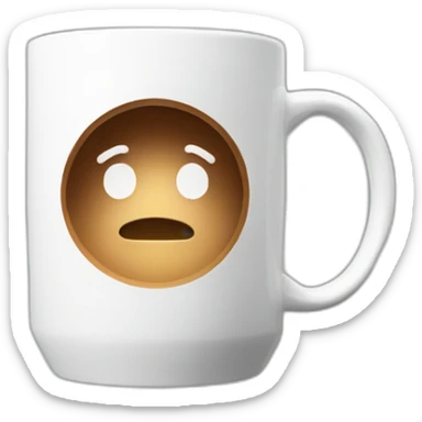 Coffee with Alan walker logo on the mug sticker