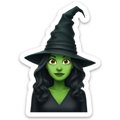 Elphaba sticker