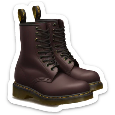 Dr martens shoes sticker