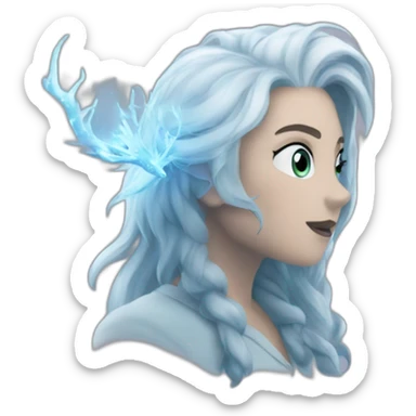 patronus de rogue romantique sticker