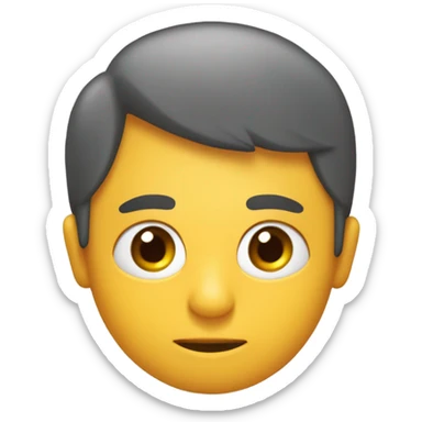 Un emoji enfadado pero con la lengua salida  sticker