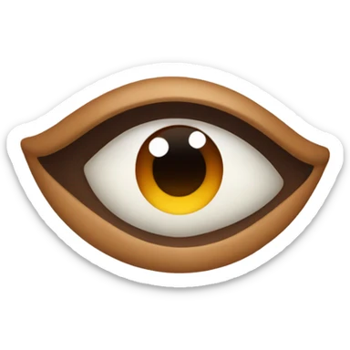 Americano with tired eyes sticker