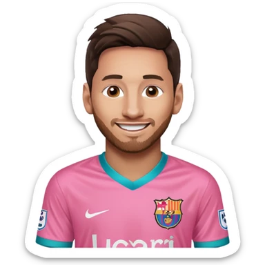 Leo Messi Miami sticker
