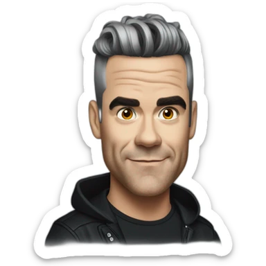robbie williams sticker