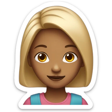 a girl named house sticker