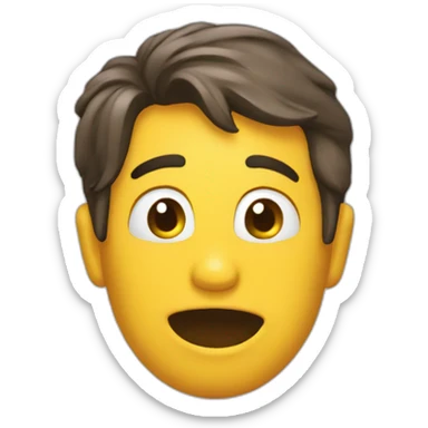 Emoji rizzing  sticker