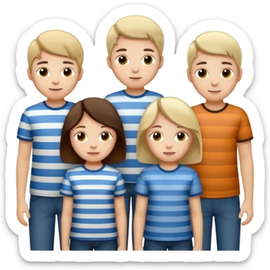 KIDS IN STRIPES sticker