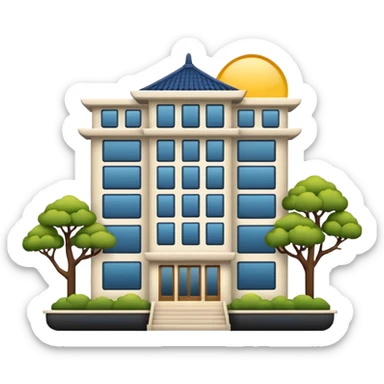 Asian Hotel 3D sticker