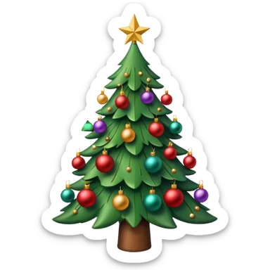arbol de navidad sticker