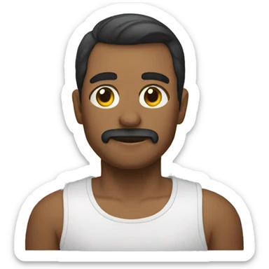 dedo apuntando sticker