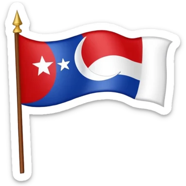 Balochi flag sticker