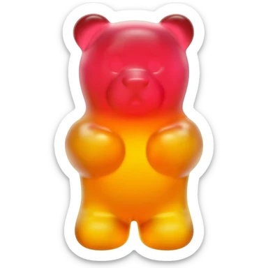 gummy bear sticker