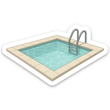 Pool sticker