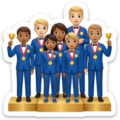 Medal Ceremony sticker