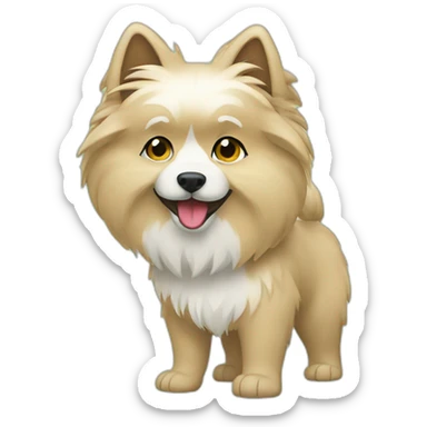 country-zwergspitz sticker