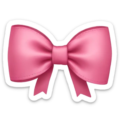 hair bow sticker