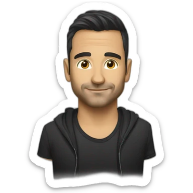 david Ghetta dj sticker