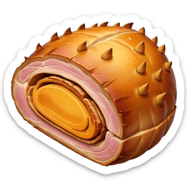 a roasted joint of pork emoji sticker