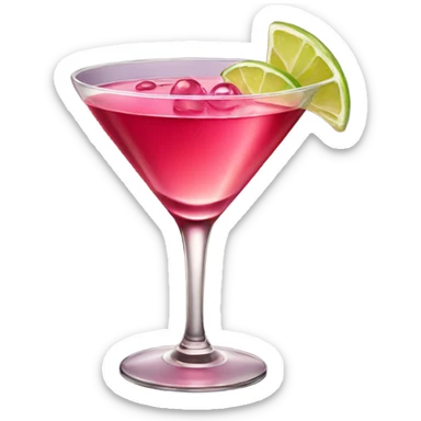 Cosmopolitan drink  sticker